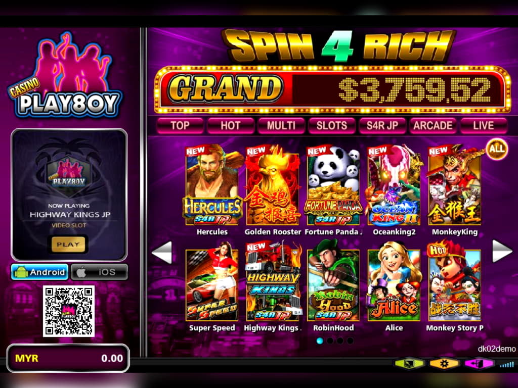 210% Match på et casino på casino action